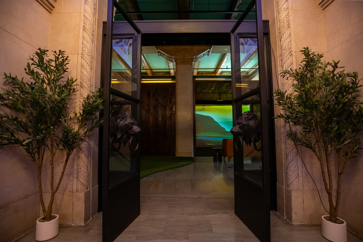 Entry doors at Philadelphia Golf Club