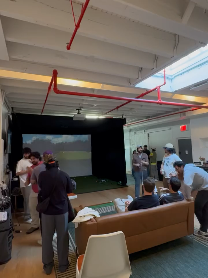 Members gathering at a club event